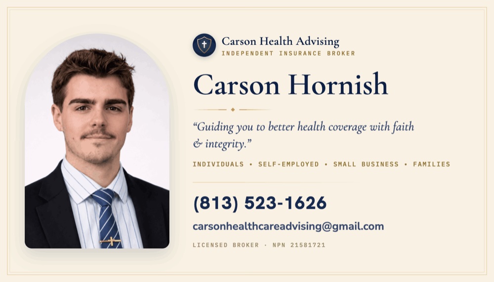 Carson Hornish business card